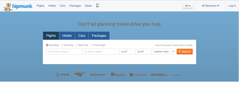 Homepage, without a background image