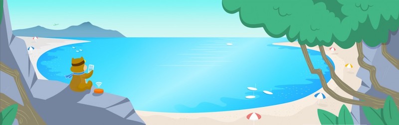 Example of background ad image